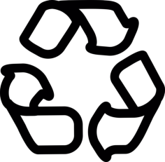 Recycle Logo Icon Svg Vector, Free Vectors File